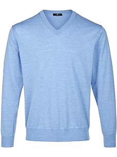 V-Pullover Peter Hahn blau günstig online kaufen