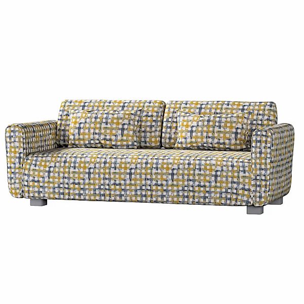 Bezug für Mysinge 2-Sitzer Sofa, blau-gelb, Sofabezug Mysinge 2-Sitzer, Cos günstig online kaufen