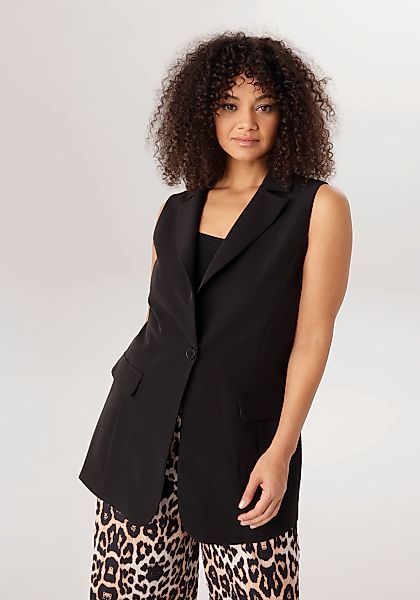 Aniston PLUS Longweste topmodisch - NEUE KOLLEKTION günstig online kaufen