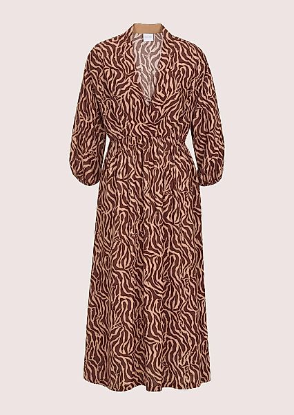 MADELEINE Midikleid "Sommerkleid Wickelkleid mit Allover-Print" Wickeloptik günstig online kaufen