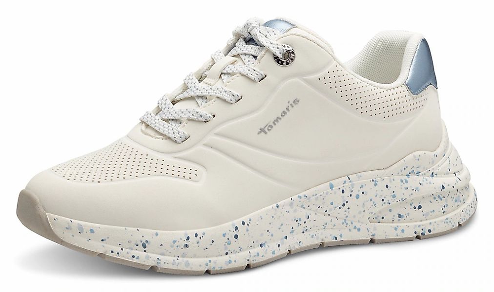Tamaris Sneaker mit gesprenkelter Laufsohle, Freizeitschuh, günstig online kaufen