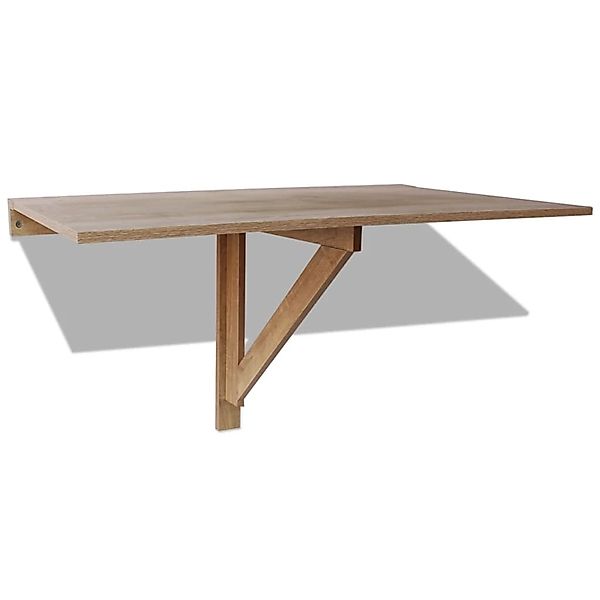 vidaXL Wandklapptisch Eiche 100x60 cm günstig online kaufen