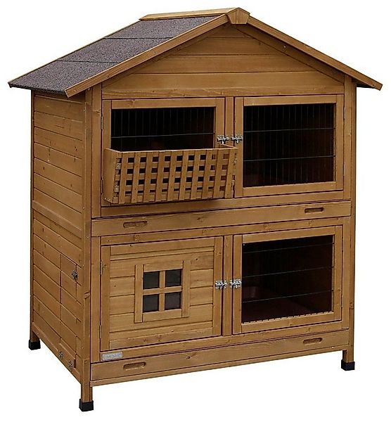 Kerbl Nagerhaus Kerbl Nagerstall Südtirol für Kleintiere, 4 Fronttüren, Has günstig online kaufen