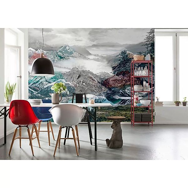 KOMAR Vlies Fototapete - Up and Down - Größe 368 x 248 cm mehrfarbig günstig online kaufen