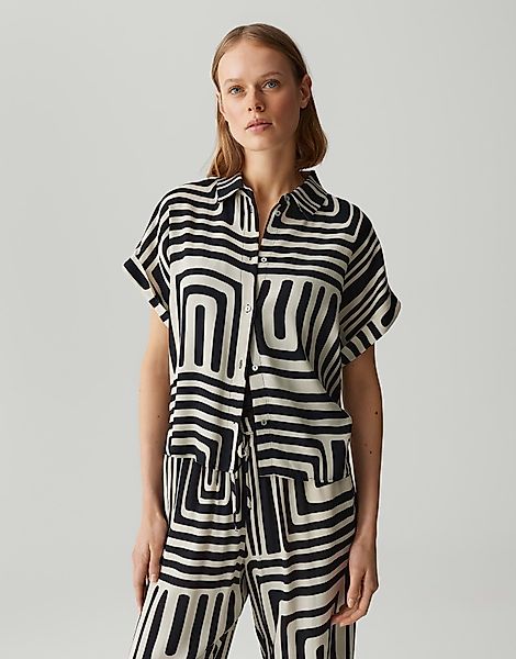 OPUS PANTS Kurzarmbluse FERINA Loose aus günstig online kaufen
