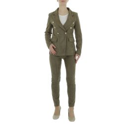 Ital-Design Anzug Damen Elegant (86365240) Knopfleiste günstig online kaufen