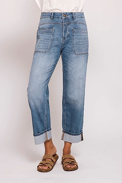 Zhrill Weite Jeans "KARLI" 3/4-Länge mit Aufschlag günstig online kaufen