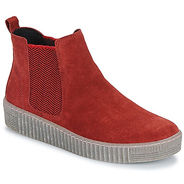 Gabor Stiefelette Veloursleder/Textil Stiefelette günstig online kaufen