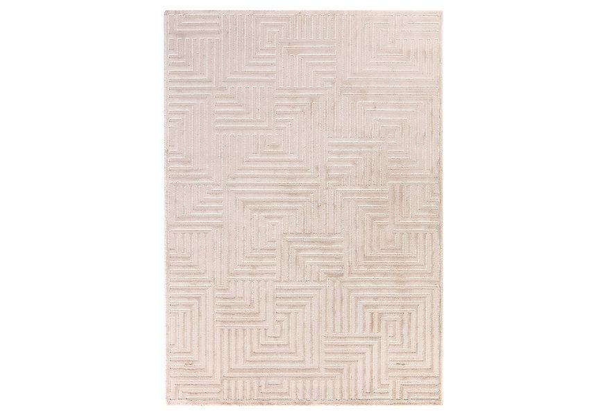 Teppium Teppich Geometrisch Design, Rechteckig, Höhe: 12 mm, Teppich Wohnzi günstig online kaufen