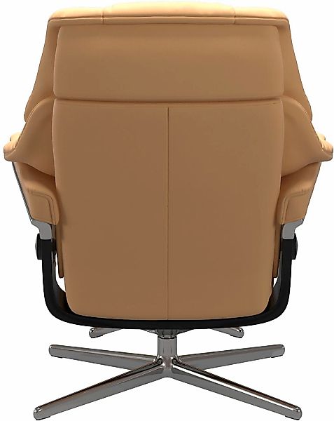 Stressless Fußhocker "Reno" mit Cross Base, Größe S, M & L, Holzakzent Schw günstig online kaufen