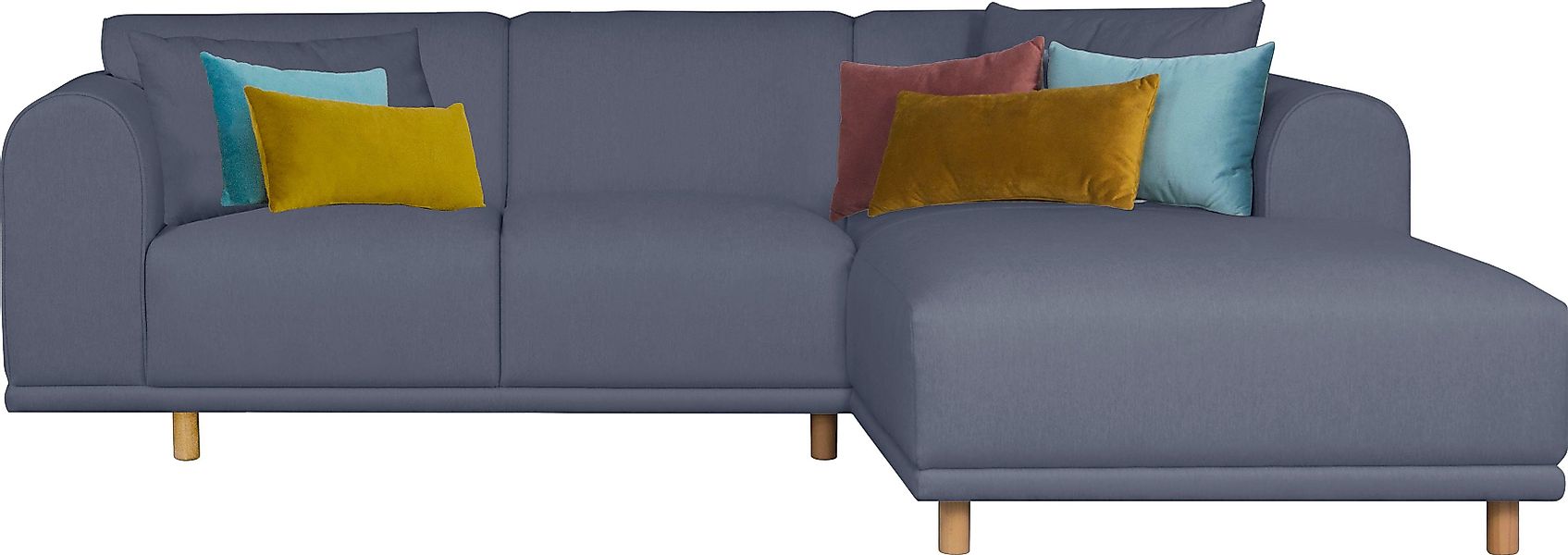 andas Ecksofa Maroon L-Form, in skandinavischem günstig online kaufen