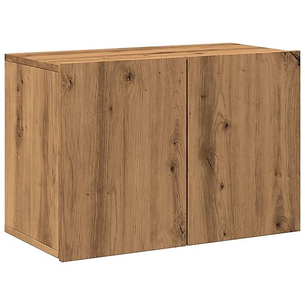 vidaXL TV-Wand TV-Wandschrank Artisan-Eiche 60x30x41 cm, günstig online kaufen