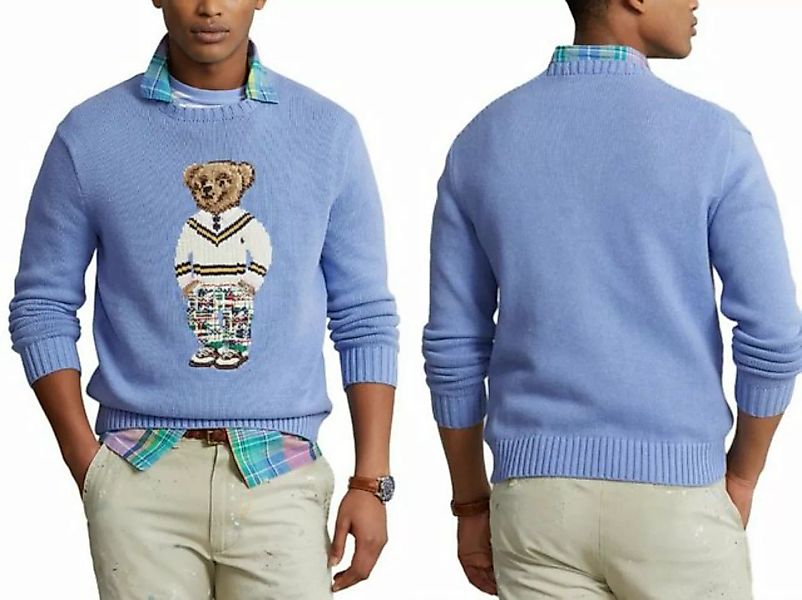 Ralph Lauren Strickpullover POLO RALPH LAUREN BEAR Preppy Pullover Sweater günstig online kaufen