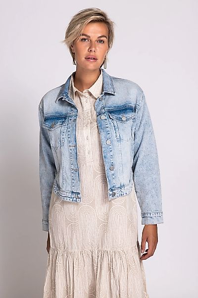 Zhrill Jeansjacke "ZHNISSA" ohne Kapuze Langarm, kurz geschnitten günstig online kaufen