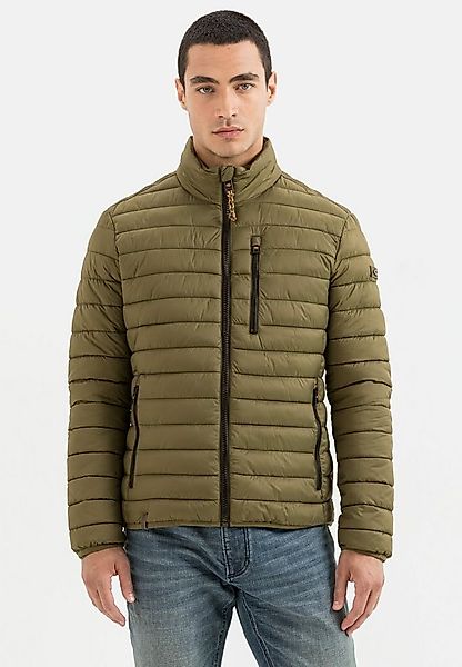 camel active Blouson Stepp-Blouson aus recyceltem Material Langarm Markenla günstig online kaufen