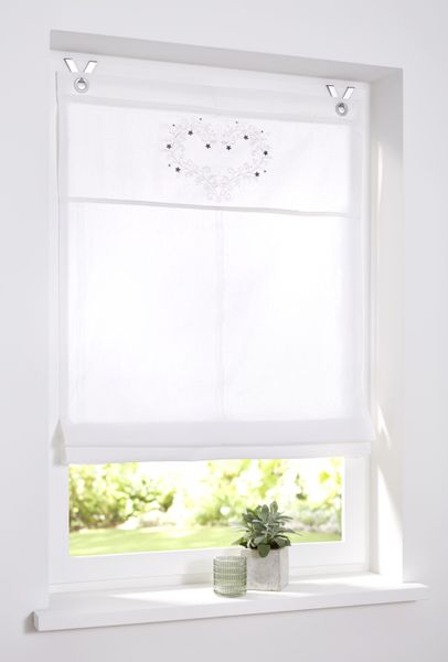 Kutti Raffrollo Svea, mit Hakenaufhängung, ohne günstig online kaufen