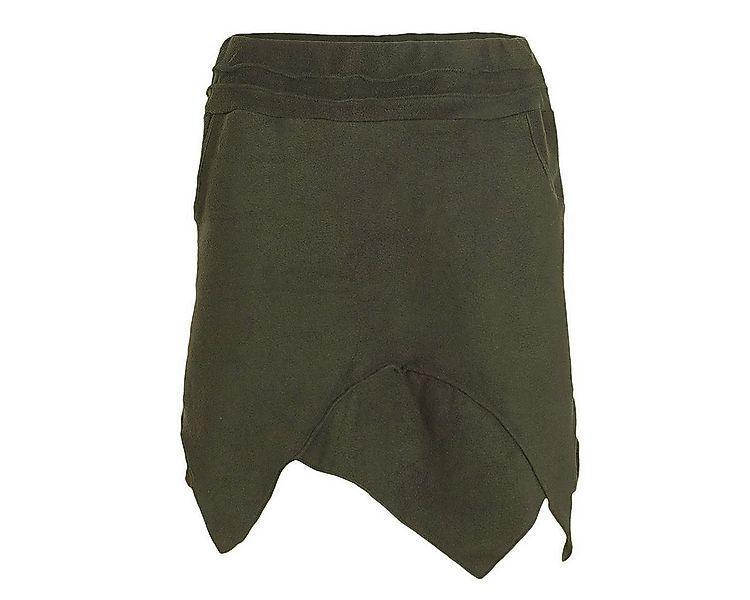 Vishes Zipfelrock Thermorock warmer Damen Winterrock kurz Zipfelrock aus EC günstig online kaufen