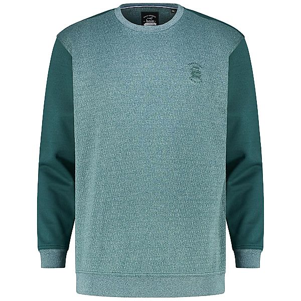 Hajo Sweatshirt mit Stretch Farbe grün Größe: 6XL günstig online kaufen