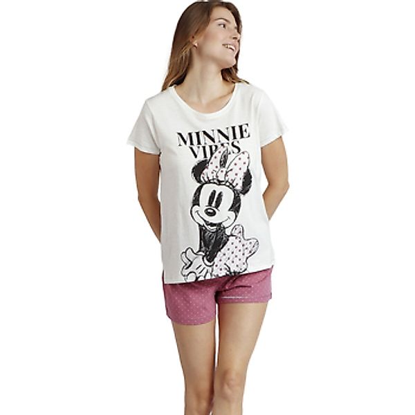 Admas  Pyjamas/ Nachthemden Pyjama Shorts T-Shirt Dots And Sketches Disney günstig online kaufen