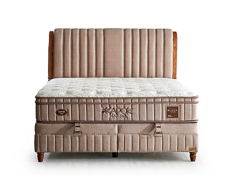 Pointhome Boxspringbett Set, Kapok Naturel, Schlafzimmerbett, Funktionsbett günstig online kaufen