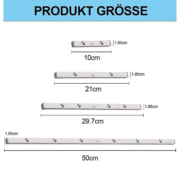 Jibenhome LED Unterbauleuchte Dimmbar Lichtleiste mit Berührungsloser Senso günstig online kaufen