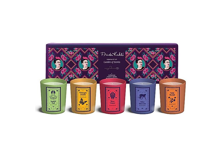 Frida Kahlo Duftkerze Geschenkset 5er Set günstig online kaufen