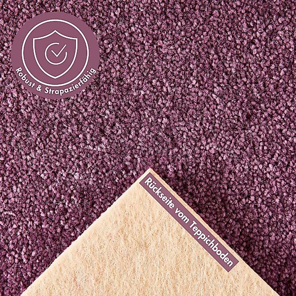 Andiamo Teppichboden »Sophie, Frisee-Velours, Made in Netherlands«, rechtec günstig online kaufen