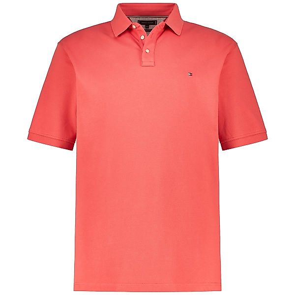 Tommy Hilfiger Poloshirt mit Stretch Farbe korallrot Größe: 5XL günstig online kaufen