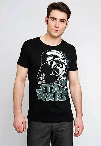 LOGOSHIRT T-Shirt Darth Vader mit markantem Logoprint günstig online kaufen
