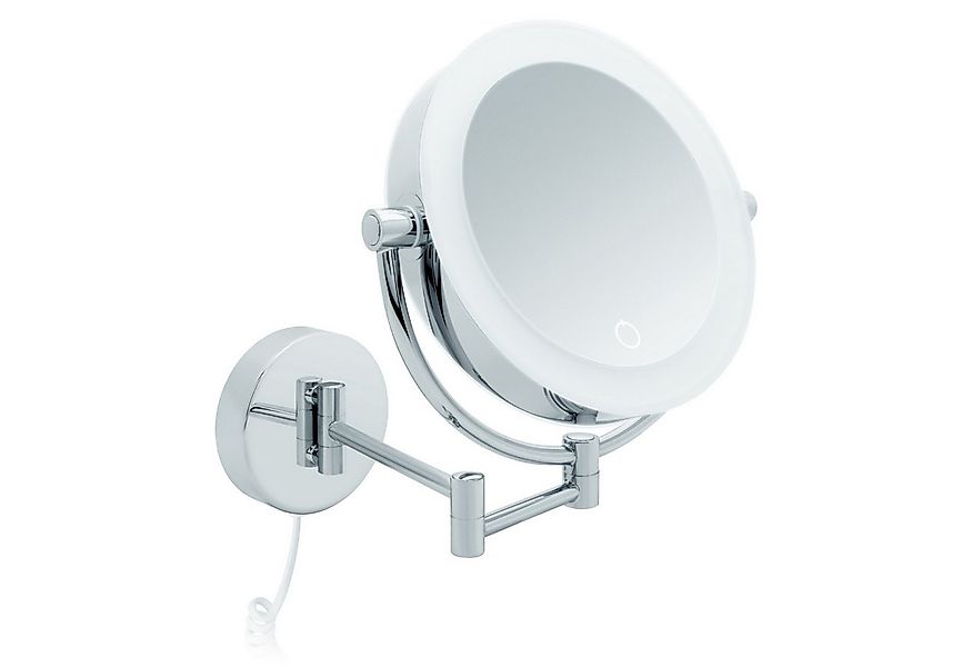 Libaro Kosmetikspiegel mit Beleuchtung und Vergrößerung TOKIO 2 seitig 5-fa günstig online kaufen
