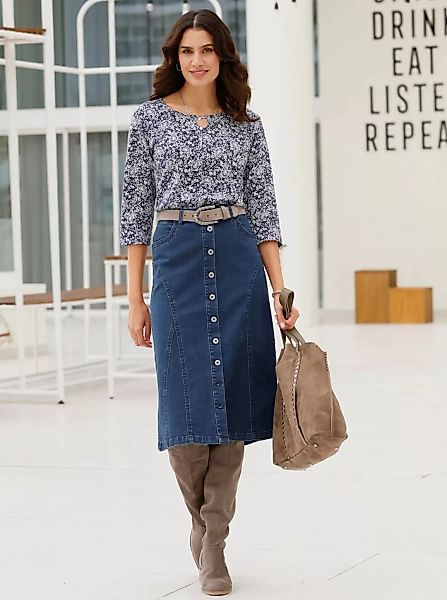 Inspirationen 3/4-Arm-Shirt "Shirt", (1 tlg.) günstig online kaufen
