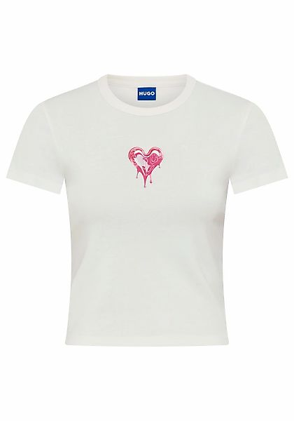 HUGO Blue T-Shirt "Dever" im Slim Fit, Rundhals günstig online kaufen