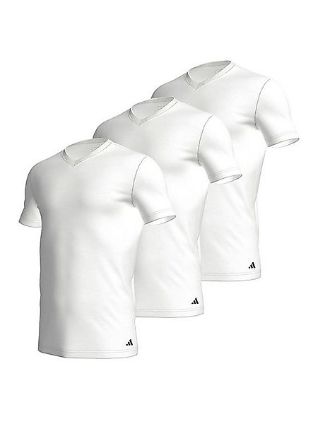 adidas Performance Poloshirt T-Shirt Basic V-Neck 3P (Packung, 3-tlg., 3er- günstig online kaufen