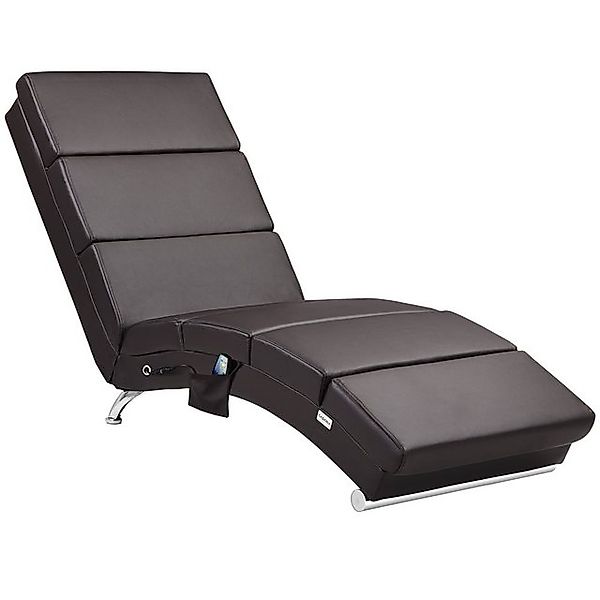 Casaria Relaxliege London Massage, 1 Teile, Massage Heizfunktion 186x89x55c günstig online kaufen