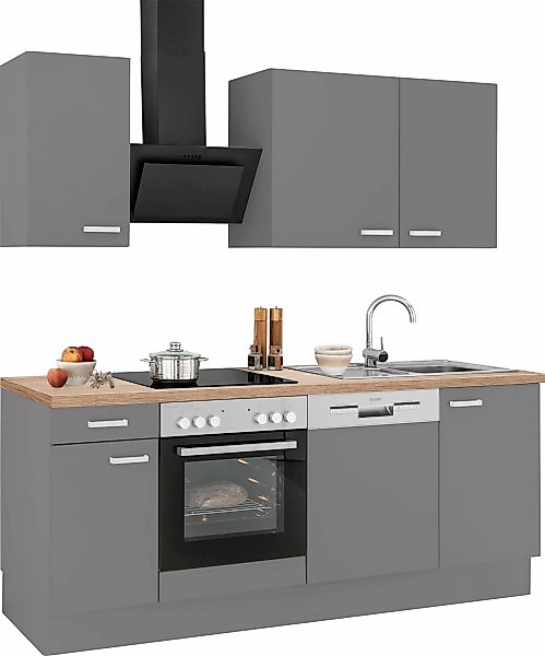 OPTIFIT Küchenzeile "Parma", ohne E-Geräte, Breite 210 cm günstig online kaufen