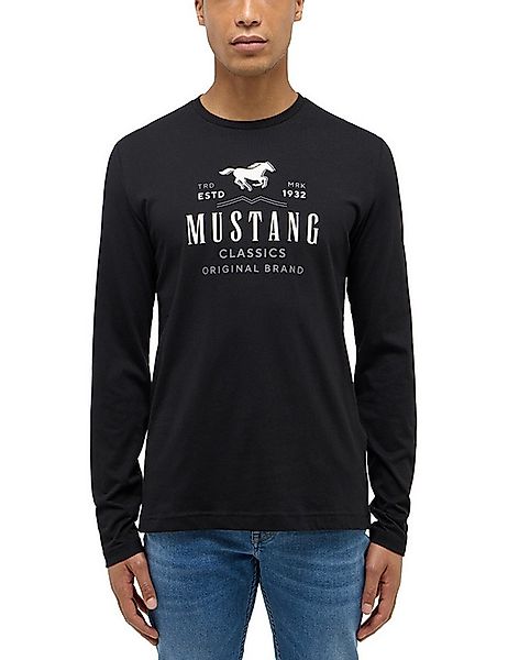MUSTANG Langarmshirt Herren Langarmshirt günstig online kaufen