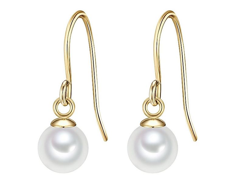 Glanzstücke München Paar Ohrhänger gelbgold, aus Sterling Silber günstig online kaufen