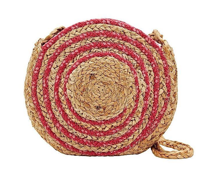 Esprit Umhängetasche Runde Schultertasche aus Jute-Mix Umhängetasche 052EA1 günstig online kaufen