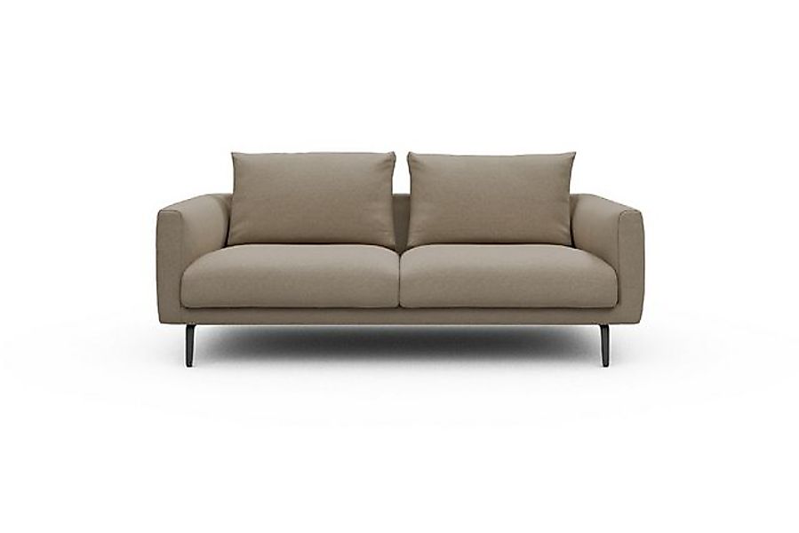 moebelfaktor Sofa Karl 2-5-Sitzer, Schlanker Rahmen, geneigte Armlehne, ita günstig online kaufen