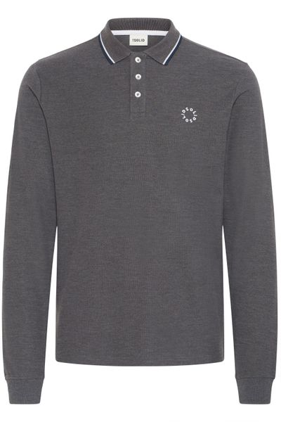 !Solid Langarm-Poloshirt SDHANGOR Casual langarm Polohemd günstig online kaufen