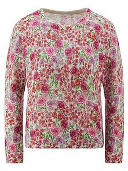 Rundhals-Pullover Peter Hahn weiss günstig online kaufen