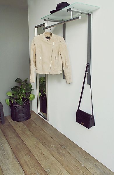 Spinder Design Garderobenleiste, Metall, Funktional, 33 cm tief günstig online kaufen