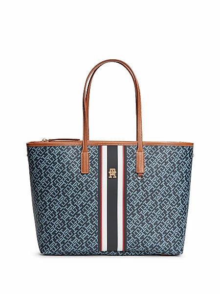 Tommy Hilfiger Tragetasche "TH MONOPLAY TOTE STRIPE LE" Damen Handtasche, T günstig online kaufen