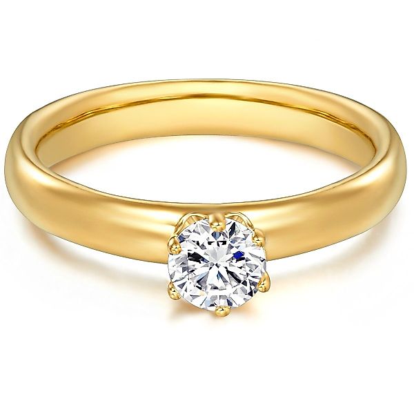 Trilani Silberring Verlobungsring aus Sterling Silber, günstig online kaufen