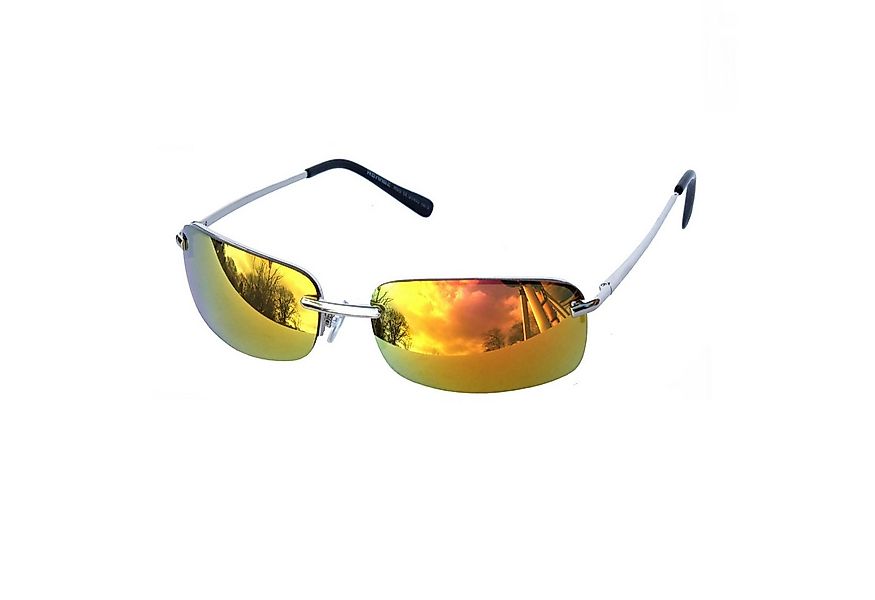 Rennec Sonnenbrille (Markenbrille aus Edelstahl inklusive Brillenbeutel) Sc günstig online kaufen