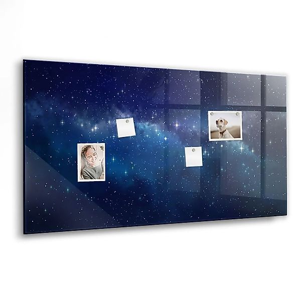 Tulup Glas Magnettafel Dunkler Himmel Sterne 120x60 cm Magnettafel Zum Besc günstig online kaufen