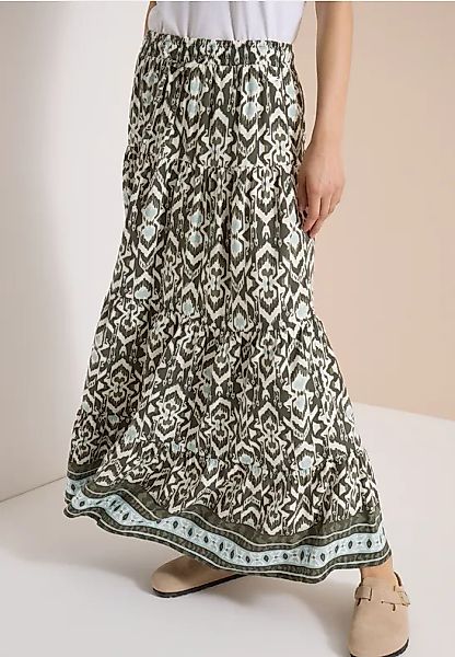 CECIL Midi-Rock mit grafischem Muster günstig online kaufen