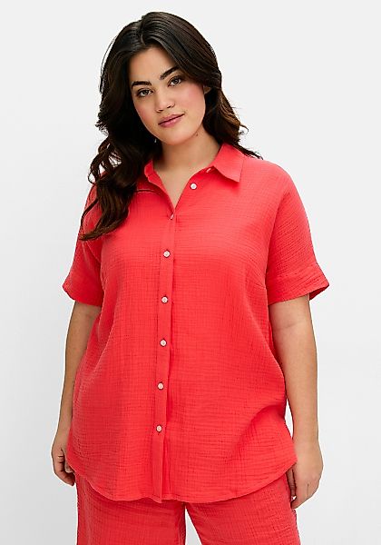 Sheego Klassische Bluse Hemdbluse günstig online kaufen