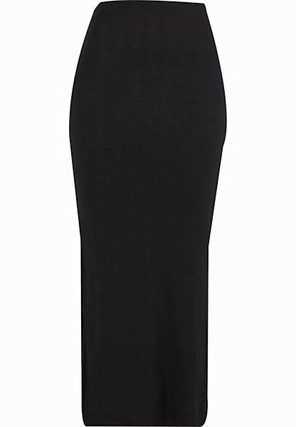 URBAN CLASSICS Sommerrock Urban Classics Ladies Rib High Slit Skirt (1-tlg) günstig online kaufen