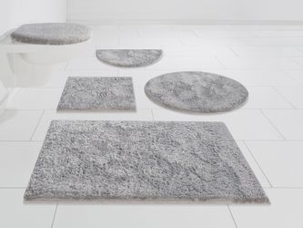 my home Badematte "Jos, Badvorleger, Badezimmer Teppich" Höhe 22 mm rutschh günstig online kaufen